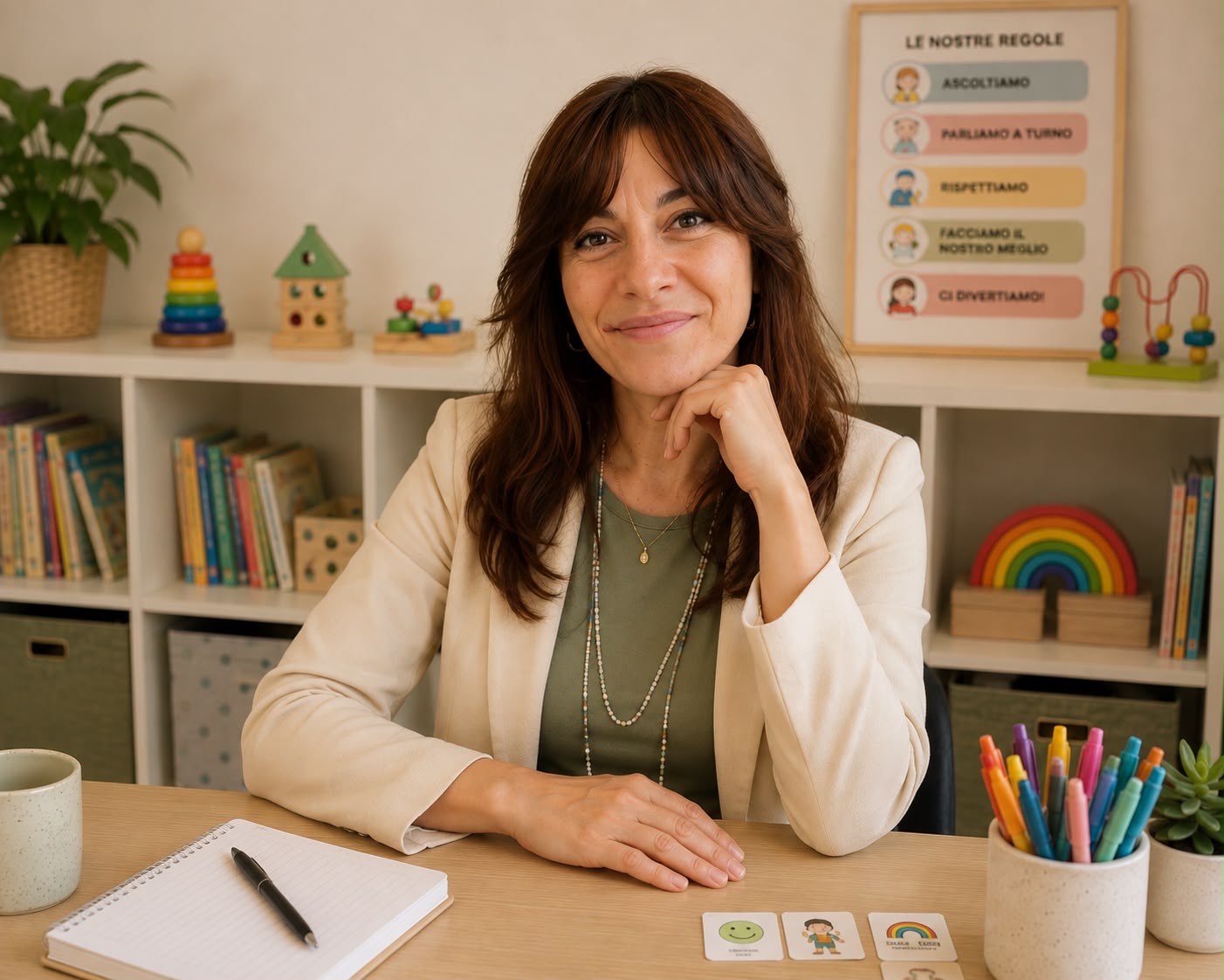 Benedetta, psicologa e tecnica del comportamento ABA